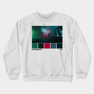 Blade Runner 2049 Color Palette Crewneck Sweatshirt